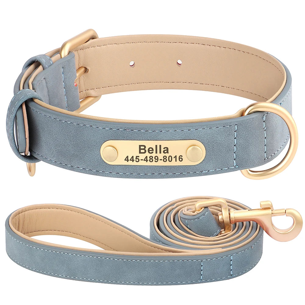 Personalisiertes Lederhalsband