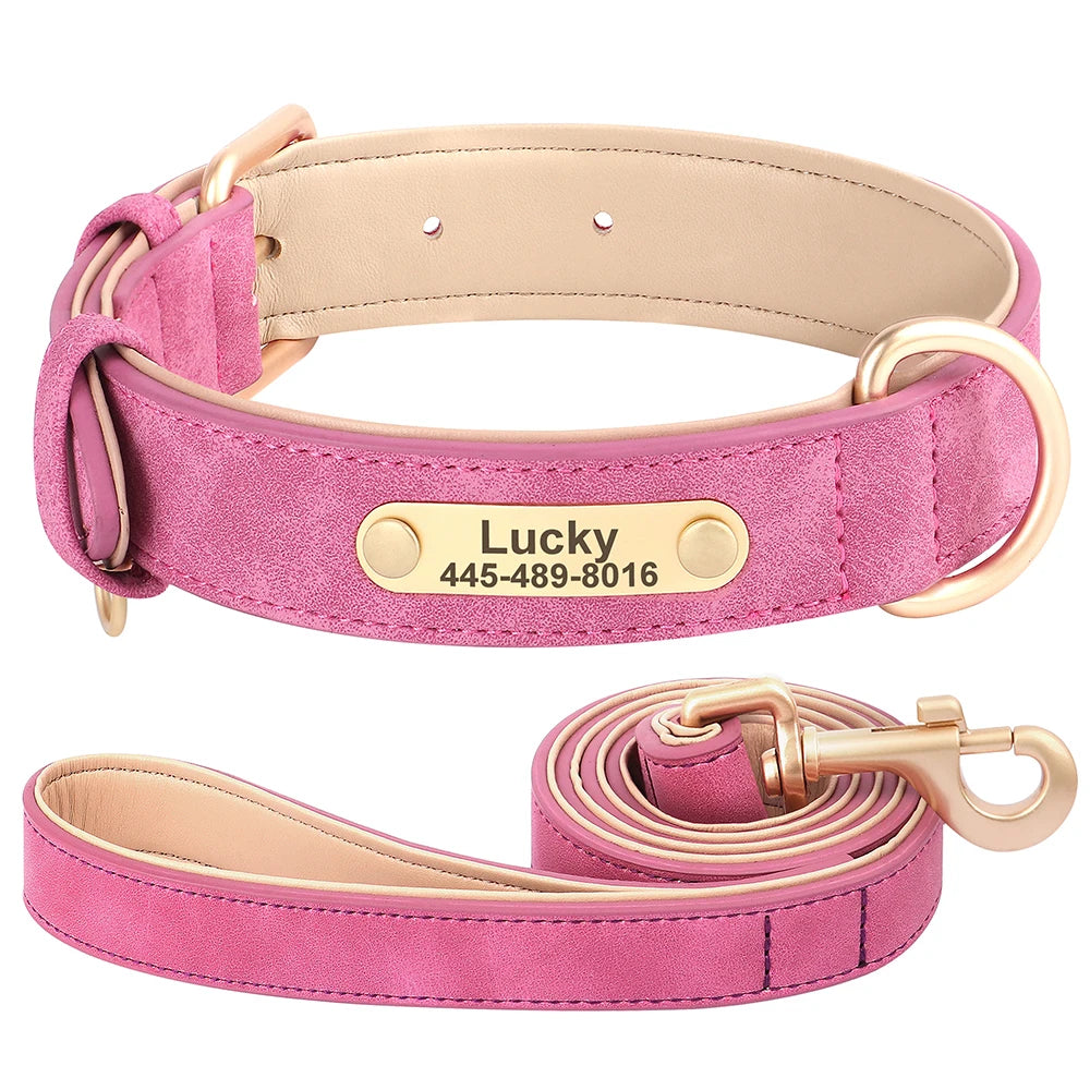 Personalisiertes Lederhalsband