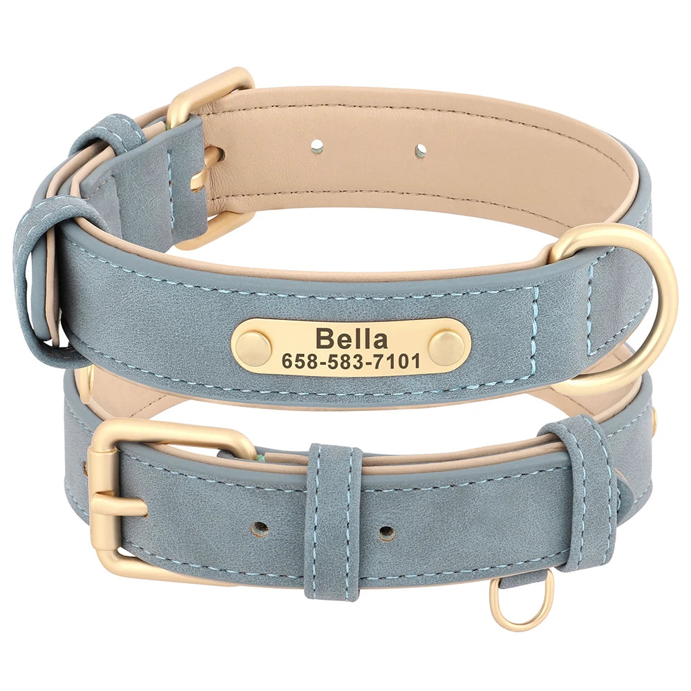 Personalisiertes Lederhalsband