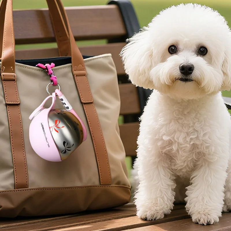 2-in-1 Tragbare Hundewasserflasche – Auslaufsicher & Kompakt für Unterwegs