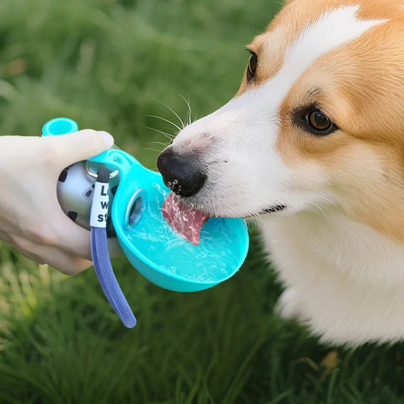 2-in-1 Tragbare Hundewasserflasche – Auslaufsicher & Kompakt für Unterwegs