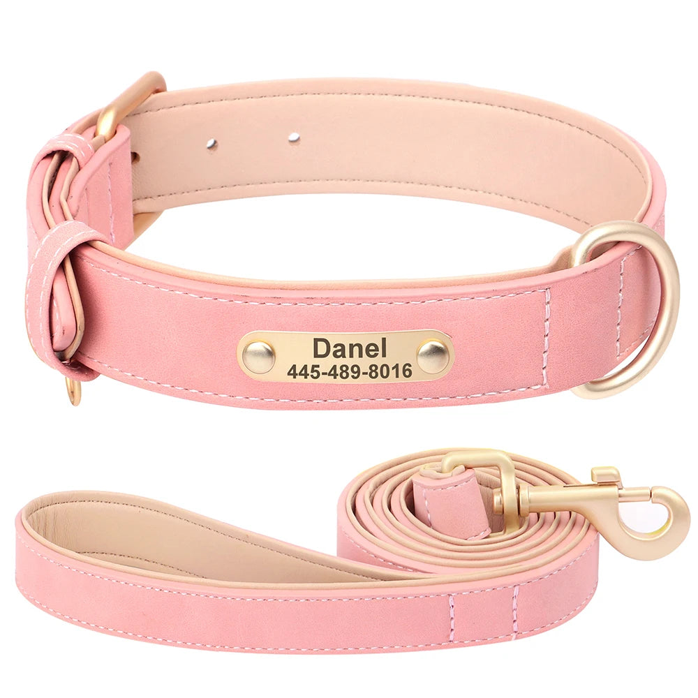 Personalisiertes Lederhalsband